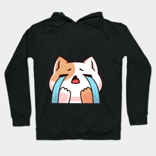 Crying cat there is my coffee, cat coffee mug Hoodie